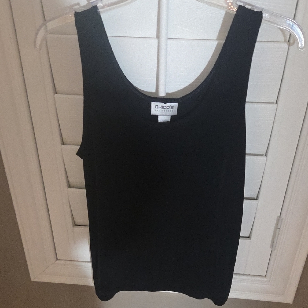 Chico's Black Sleeveless Top